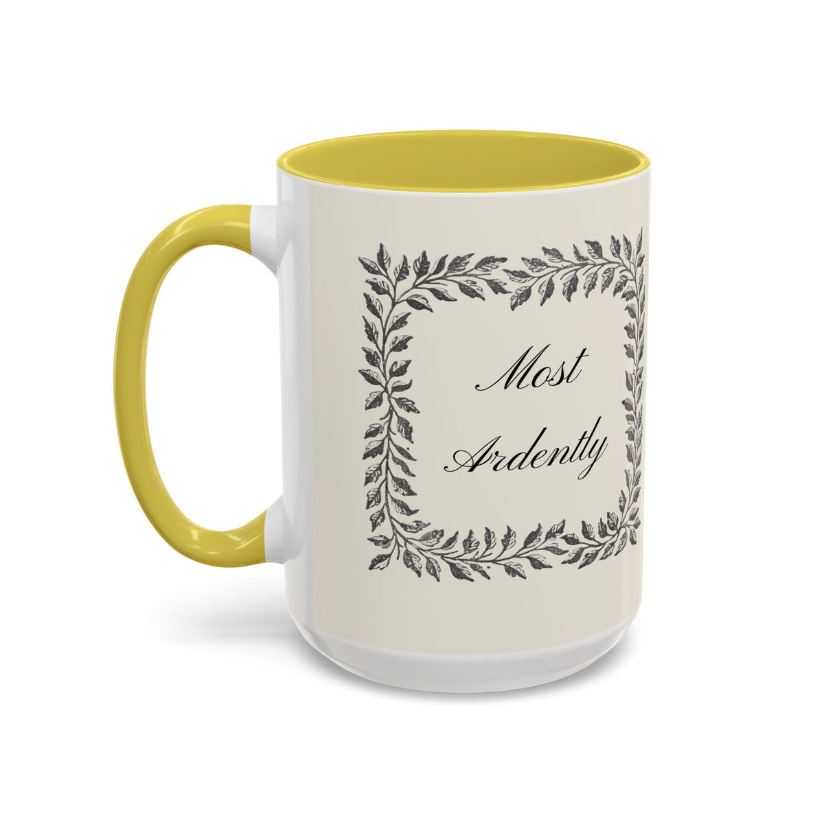 Pride & Prejudice Ceramic Mug – Jane Austen Vintage Romance Coffee Cup