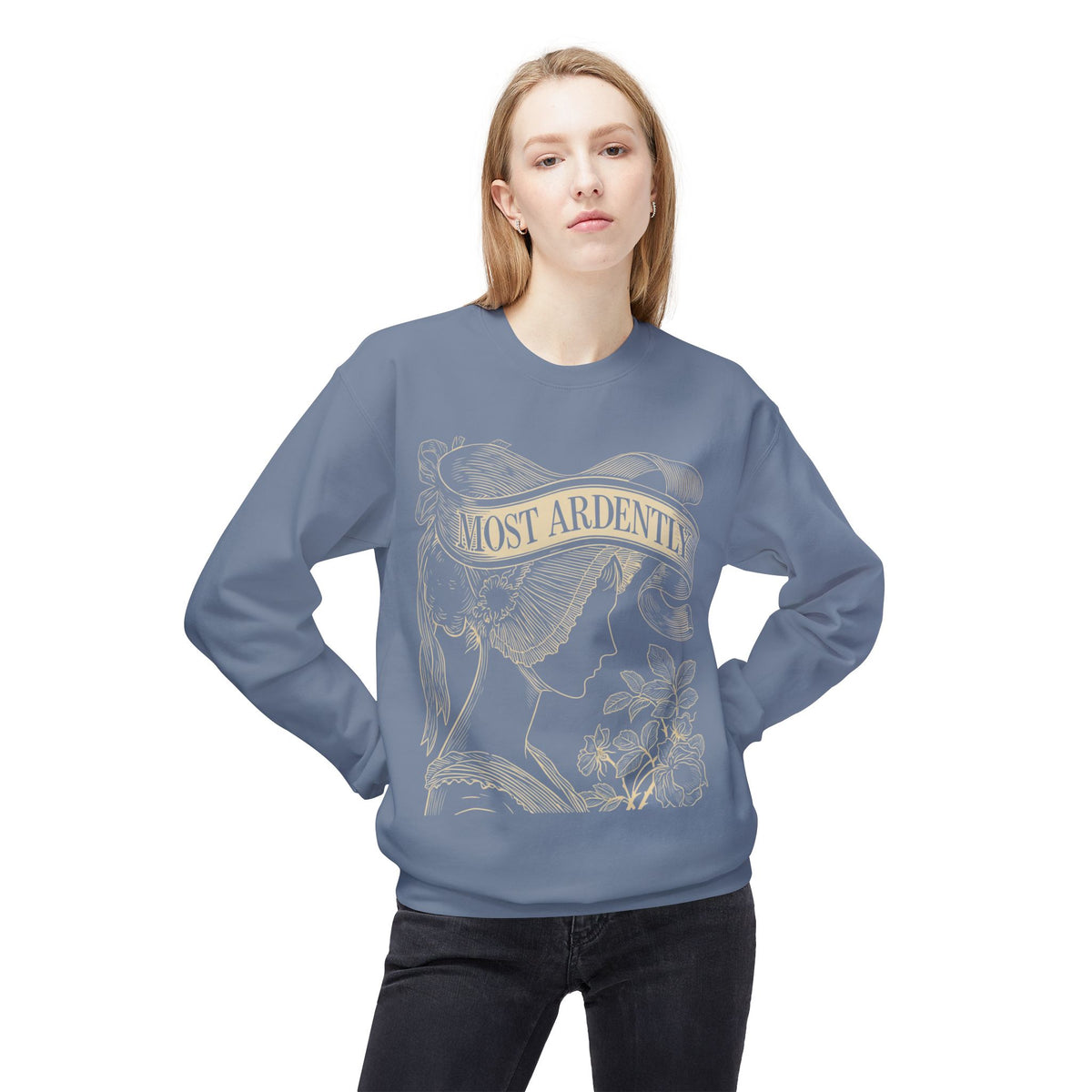 Most Ardently Vintage Floral Crewneck Sweatshirt