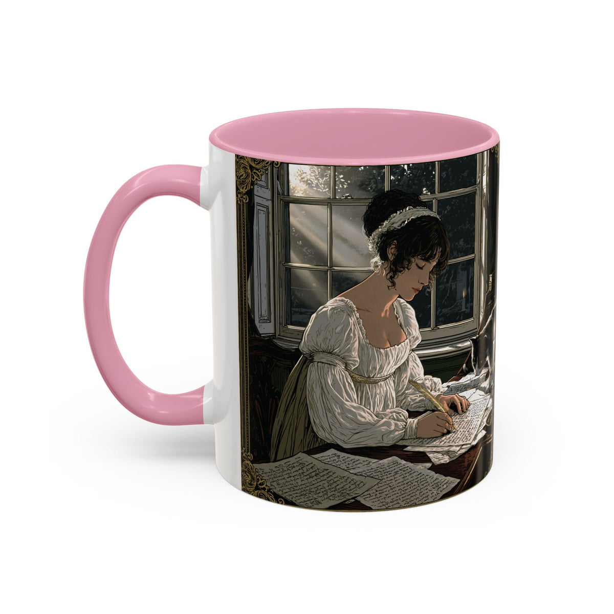 Jane Austen Quote Mug — “Every woman should write...” (11oz & 15oz)