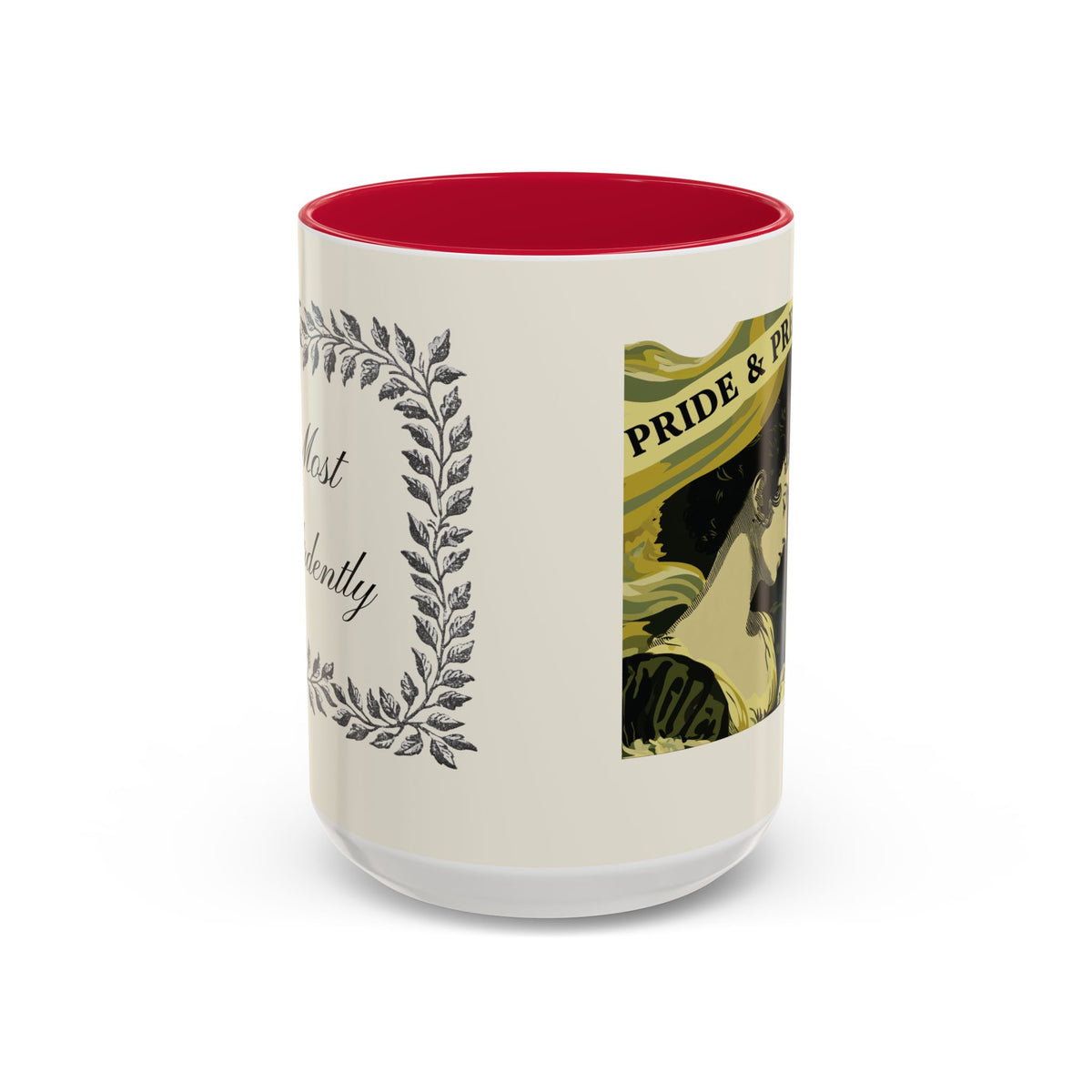 Pride & Prejudice Ceramic Mug – Jane Austen Vintage Romance Coffee Cup