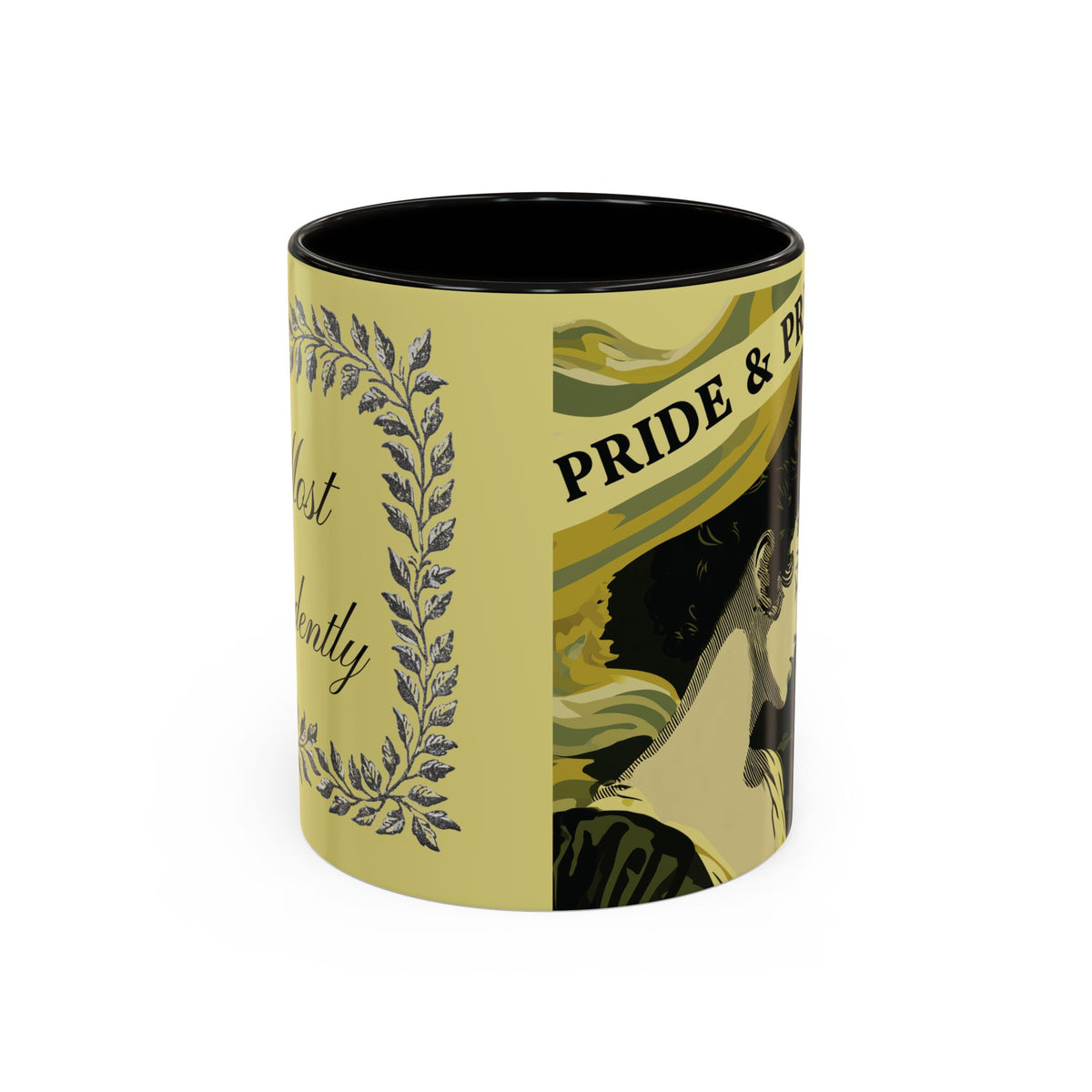 Pride & Prejudice Ceramic Mug – Jane Austen Vintage Romance Coffee Cup