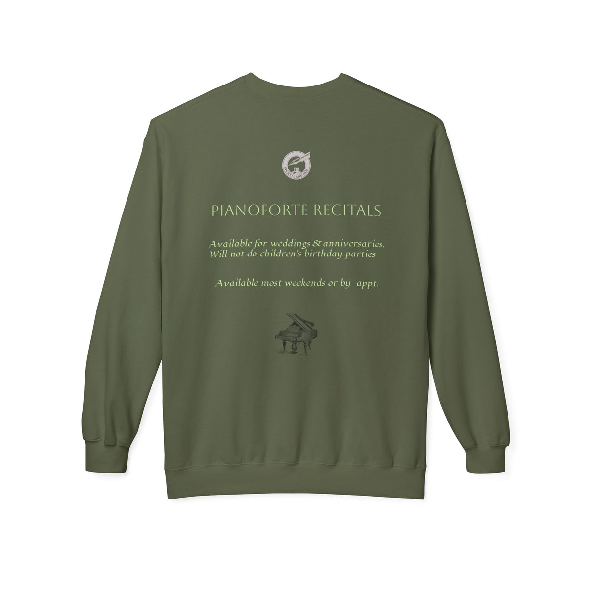 The Mary Bennet Society Literary Crewneck Sweatshirt — Vintage Booklover Reading Crew