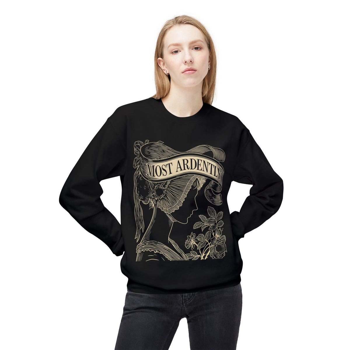 Most Ardently Vintage Floral Crewneck Sweatshirt