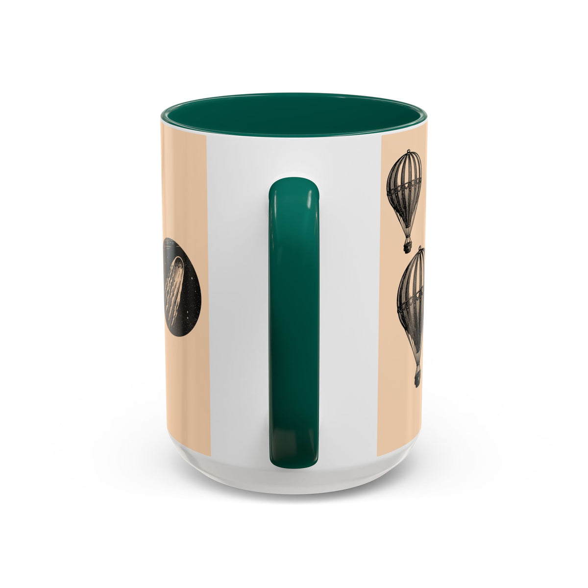 Jules Verne Ex Libris Vintage Science Fiction Coffee Mug (11oz & 15oz)