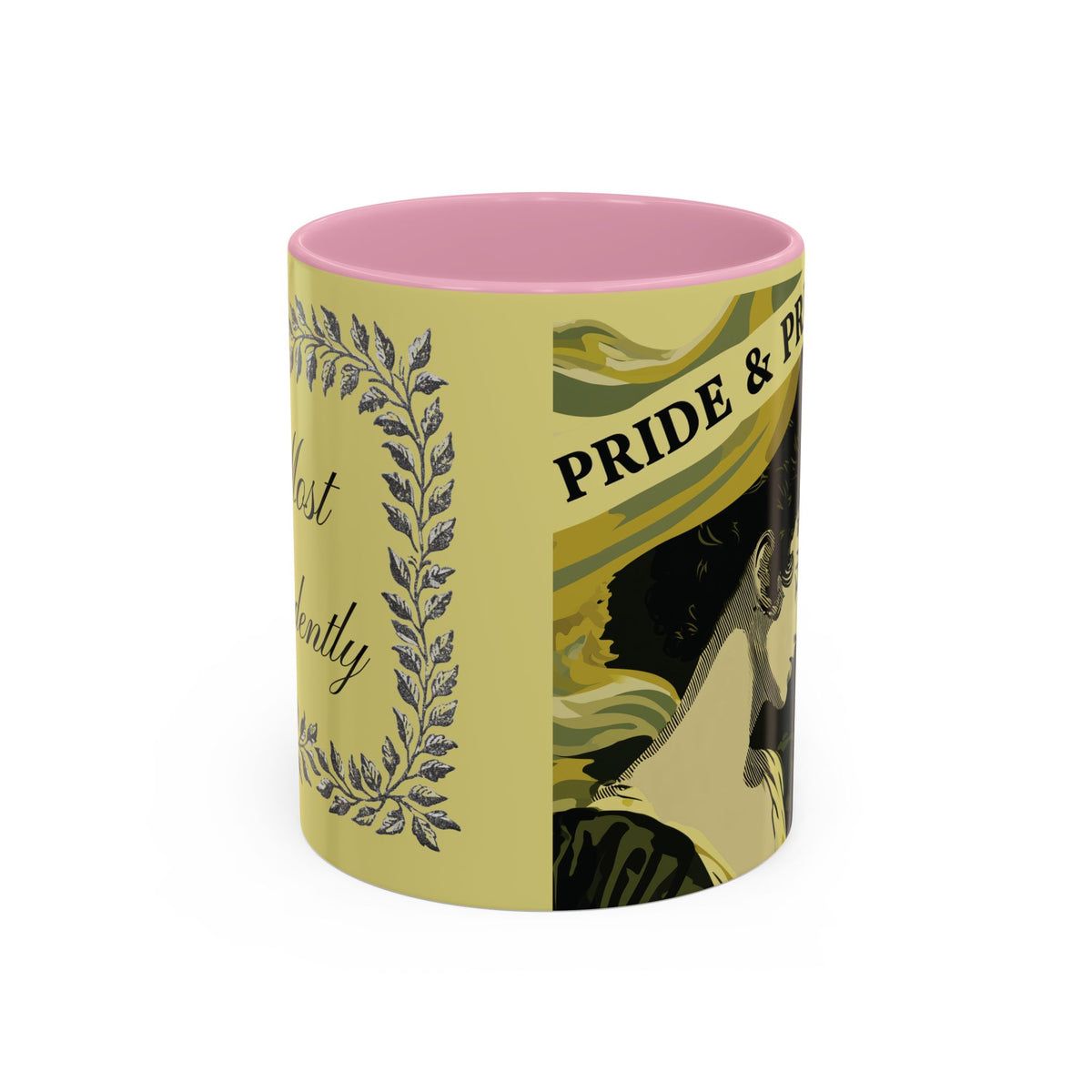 Pride & Prejudice Ceramic Mug – Jane Austen Vintage Romance Coffee Cup