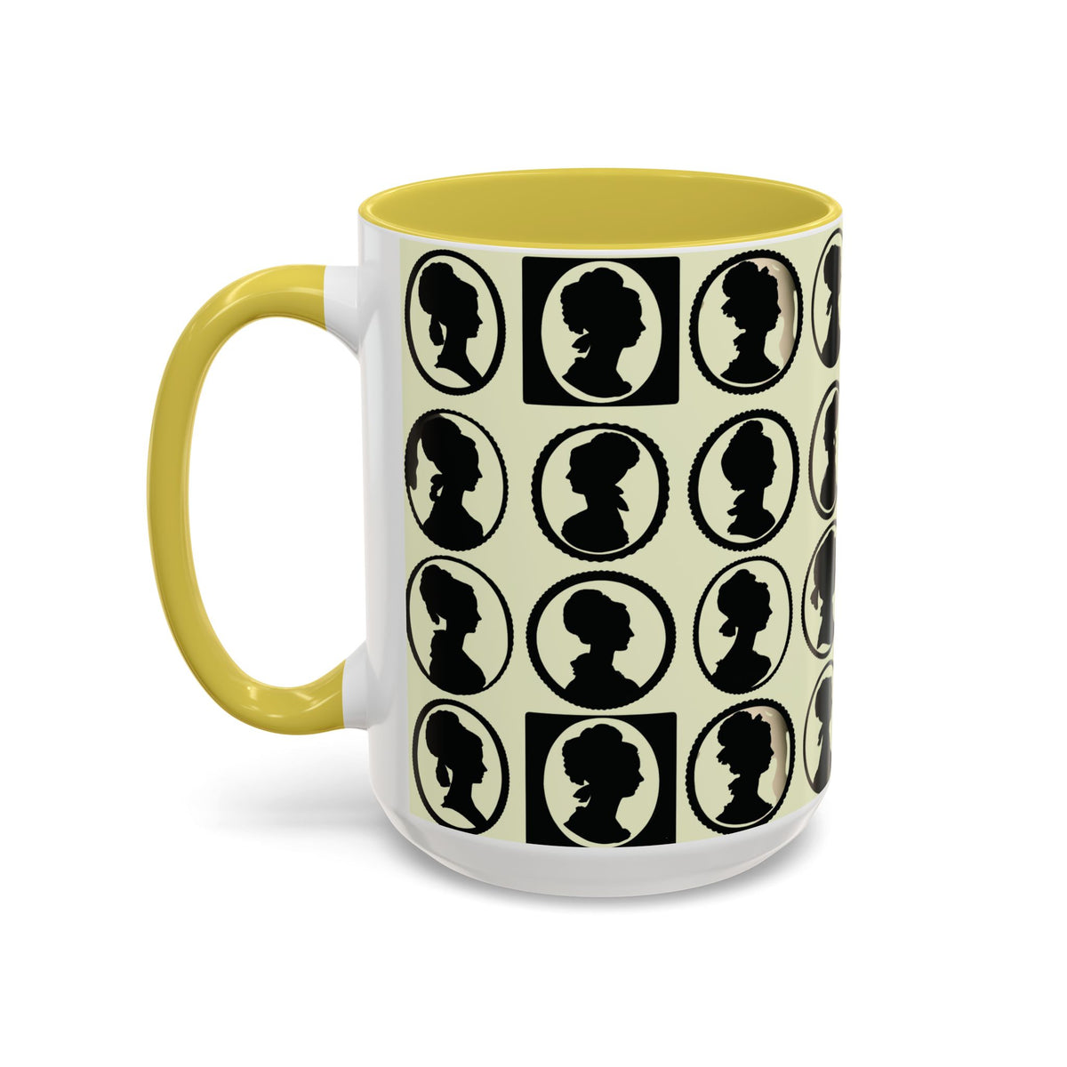 Mansfield Park Peacock Illustration Mug | Vintage Etching Wraparound