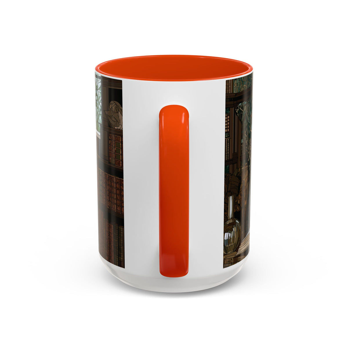 Cozy Reading Nook Cat Mug | Ceramic Coffee Cup 11oz 15oz