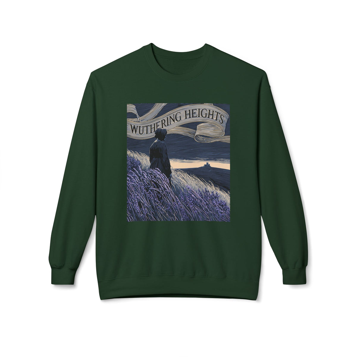 Across the Moors-Wuthering Heights Gothic Literary Sweatshirt