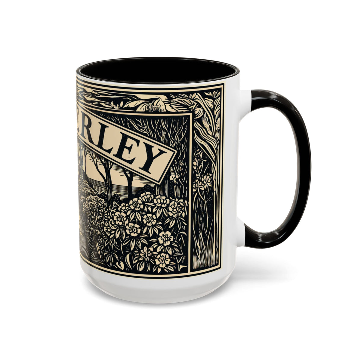 Manderley Estate Illustration Mug | Ceramic Coffee Cup