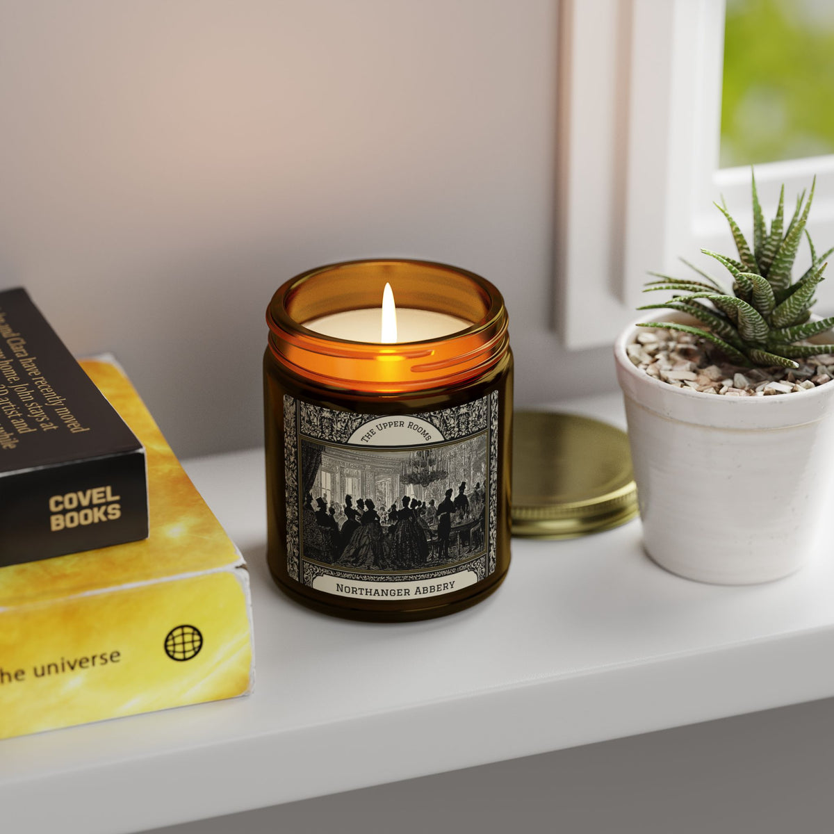 Northanger Abbey Illustration Candle | Soy Wax Candle