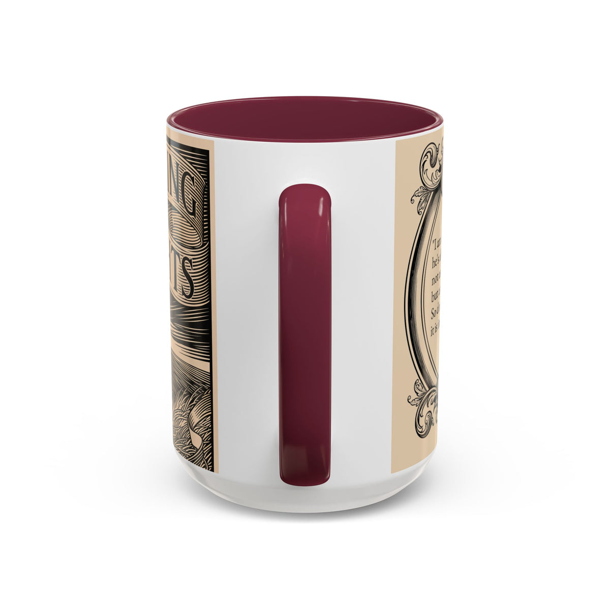 Wuthering Heights Literary Ceramic Mug — Classic Book Cover Coffee Cup (11oz/15oz)