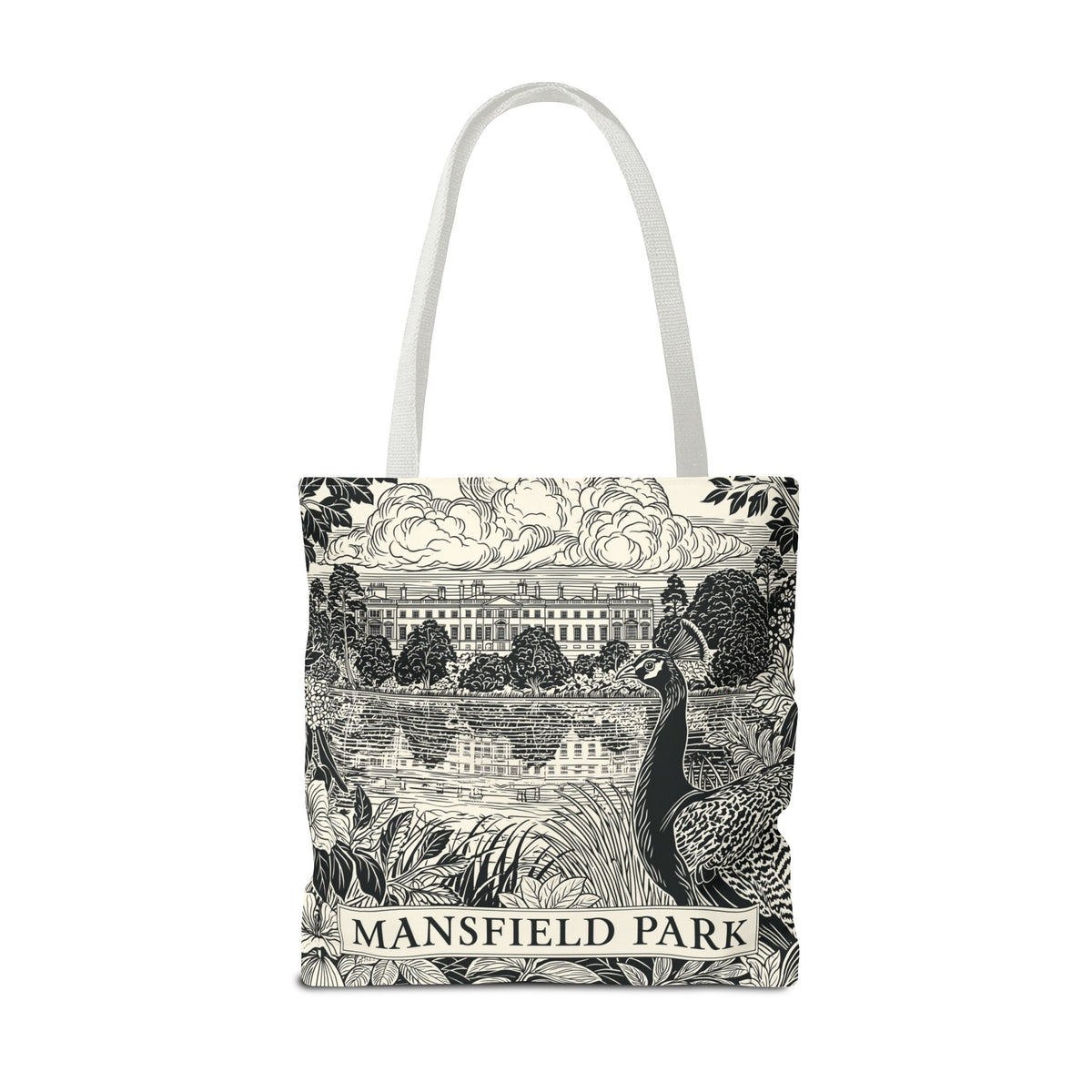 Mansfield Park Vintage Illustration Tote Bag