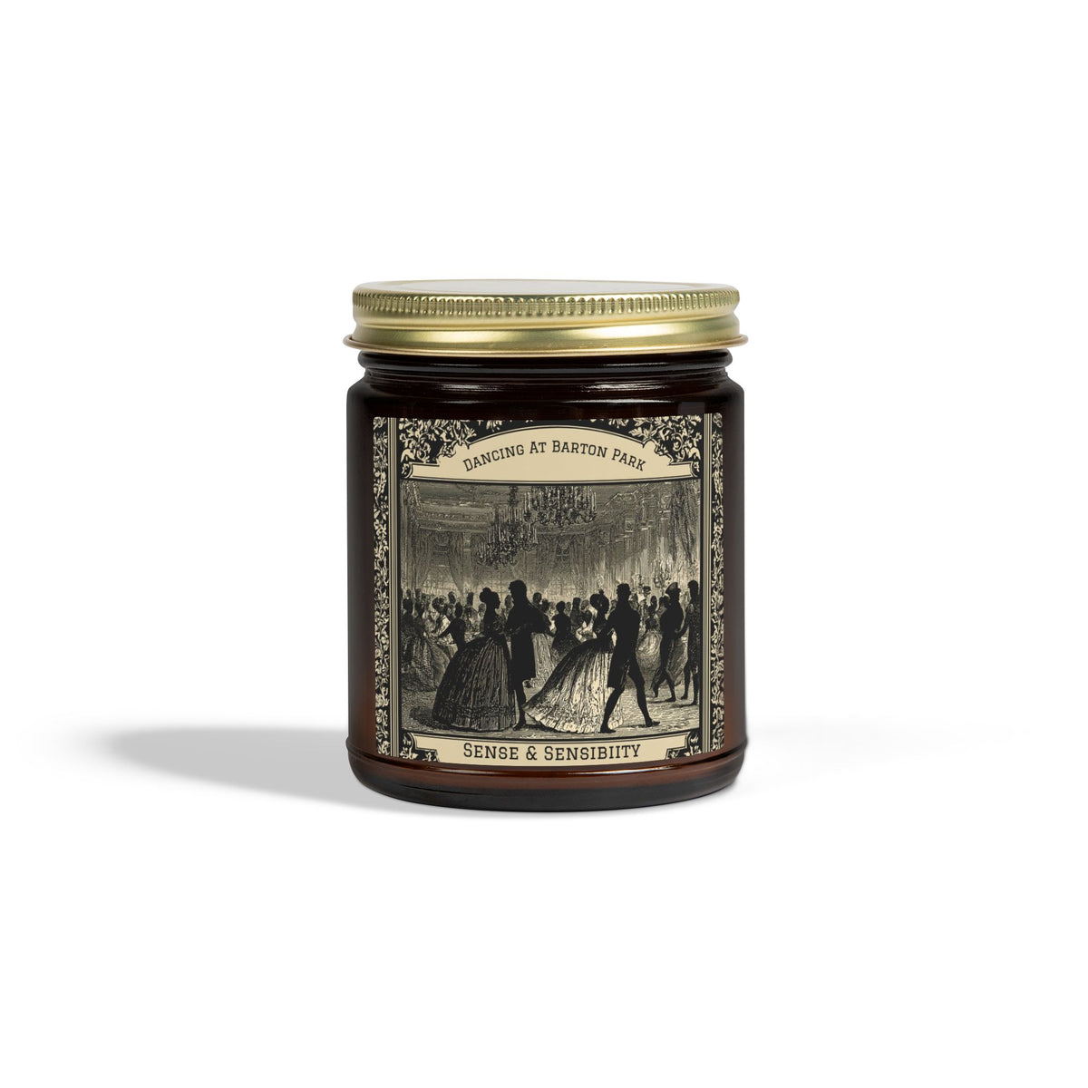 Soy Wax Candle — 'Sense & Sensibility' Vintage Jar (4oz & 9oz)