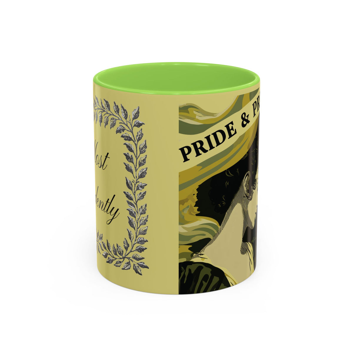 Pride & Prejudice Ceramic Mug – Jane Austen Vintage Romance Coffee Cup