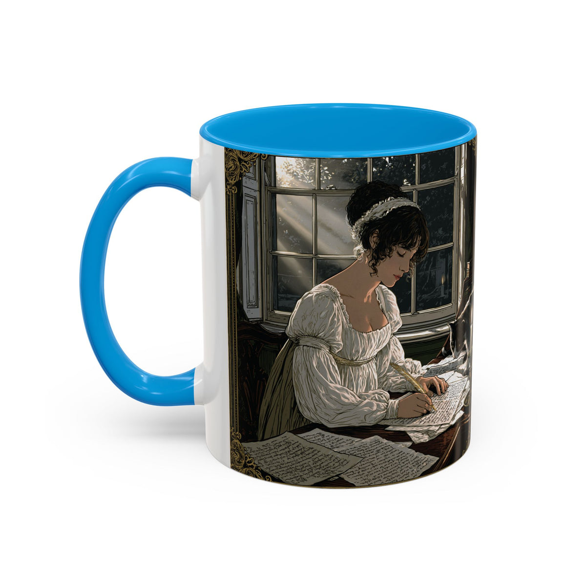Jane Austen Quote Mug — “Every woman should write...” (11oz & 15oz)