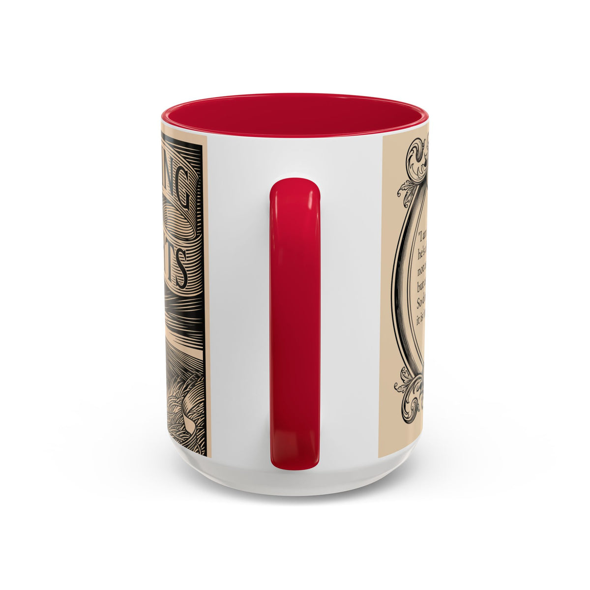 Wuthering Heights Literary Ceramic Mug — Classic Book Cover Coffee Cup (11oz/15oz)
