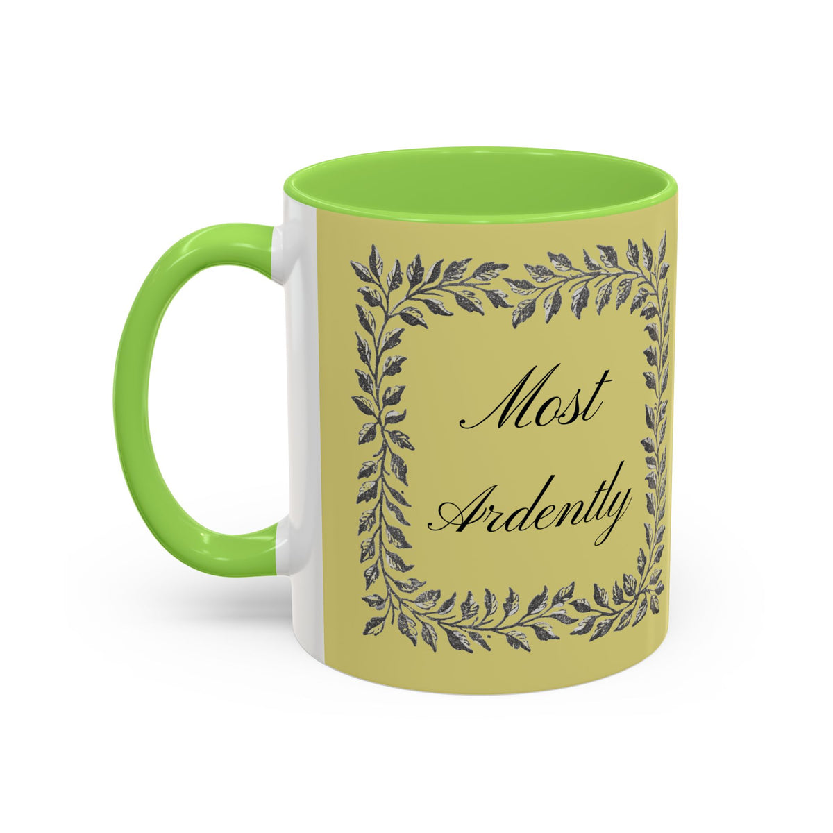 Pride & Prejudice Ceramic Mug – Jane Austen Vintage Romance Coffee Cup