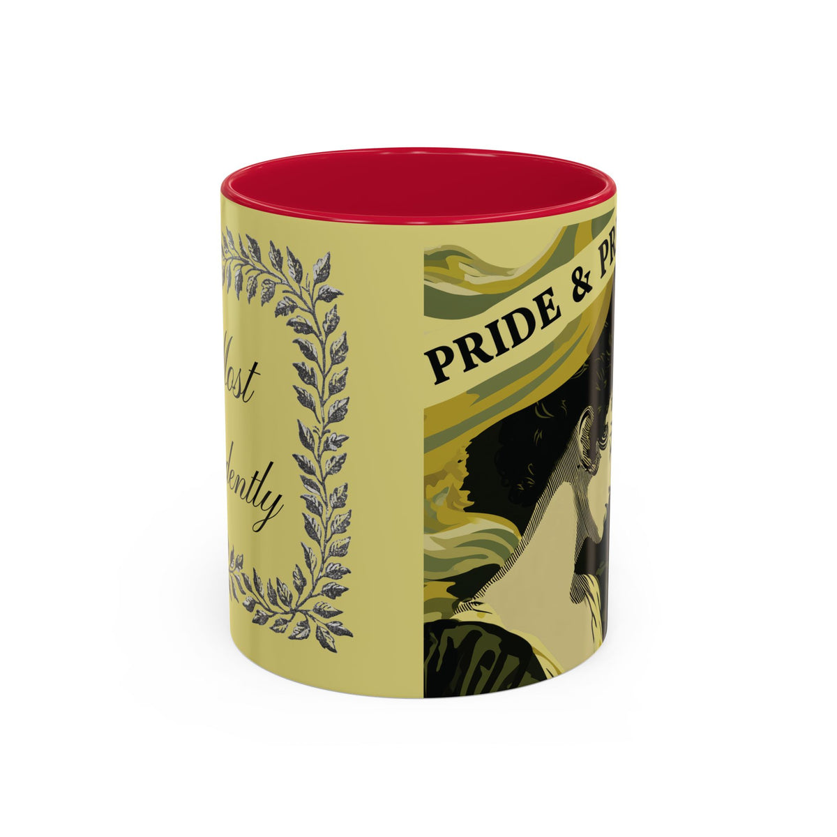 Pride & Prejudice Ceramic Mug – Jane Austen Vintage Romance Coffee Cup