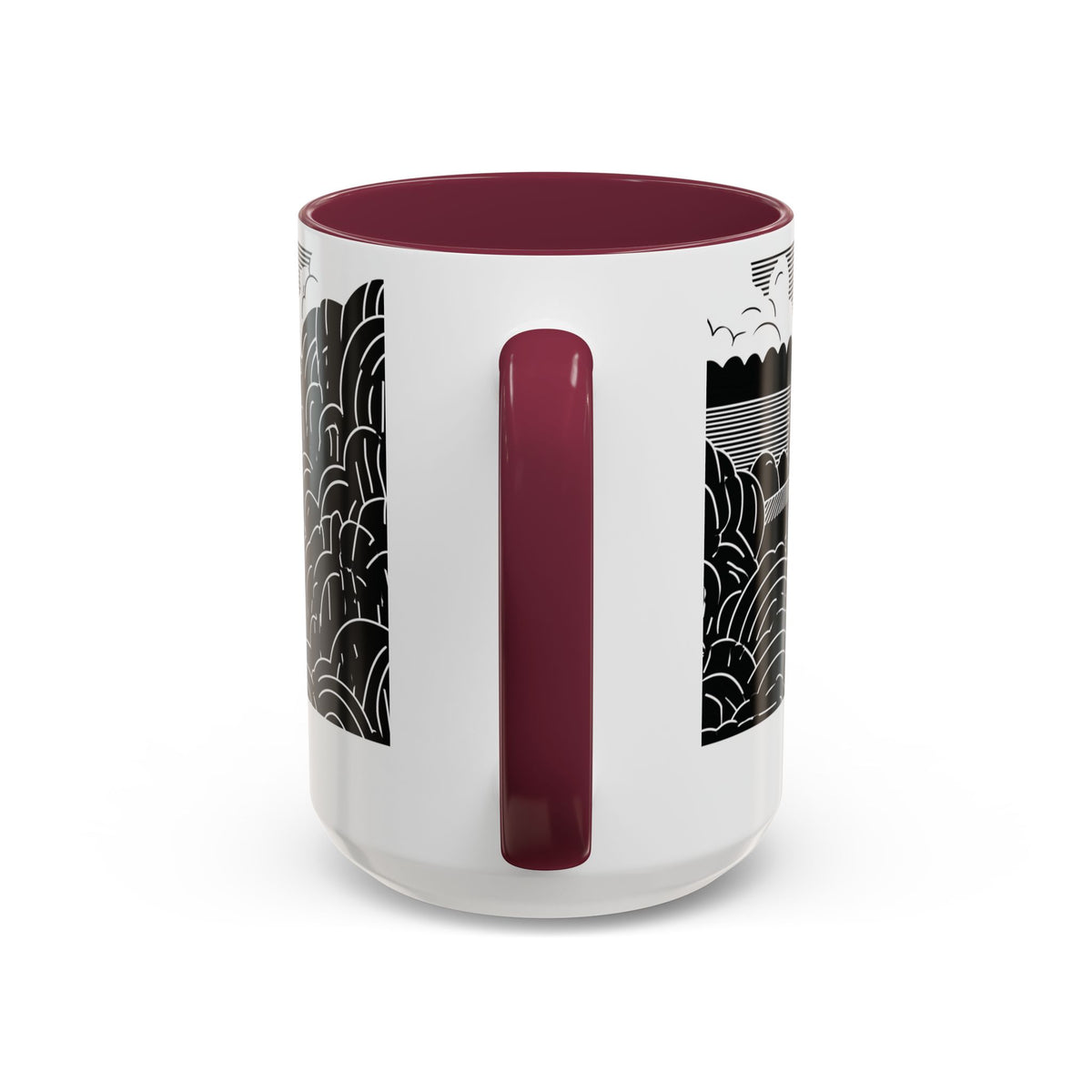 Pemberley Estate Illustration Mug | Ceramic Coffee Cup