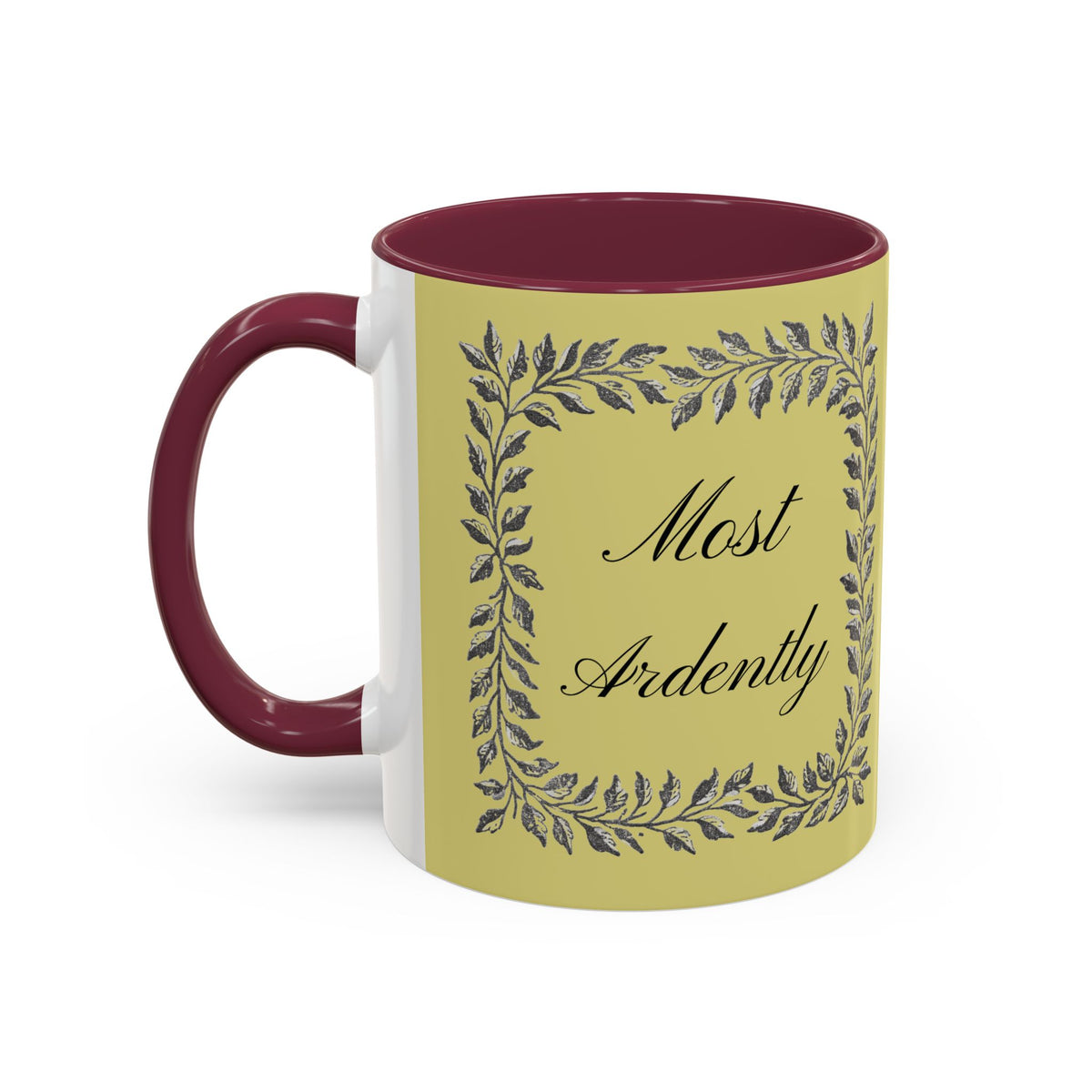 Pride & Prejudice Ceramic Mug – Jane Austen Vintage Romance Coffee Cup