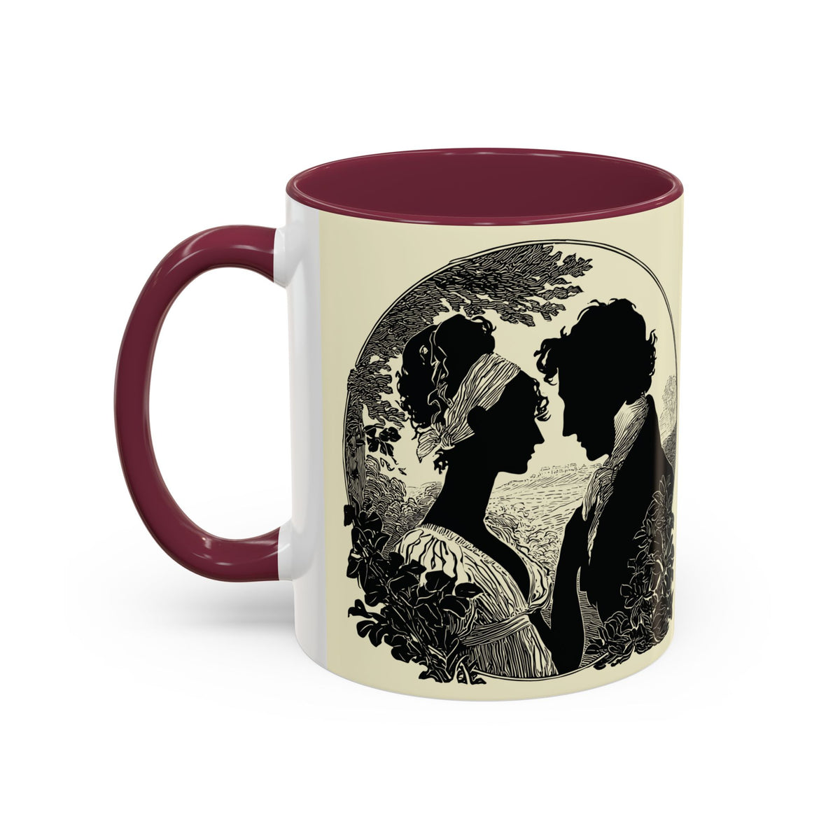 Most Ardently Floral Coffee Mug — Vintage Romantic Quote Mug (11oz & 15oz)
