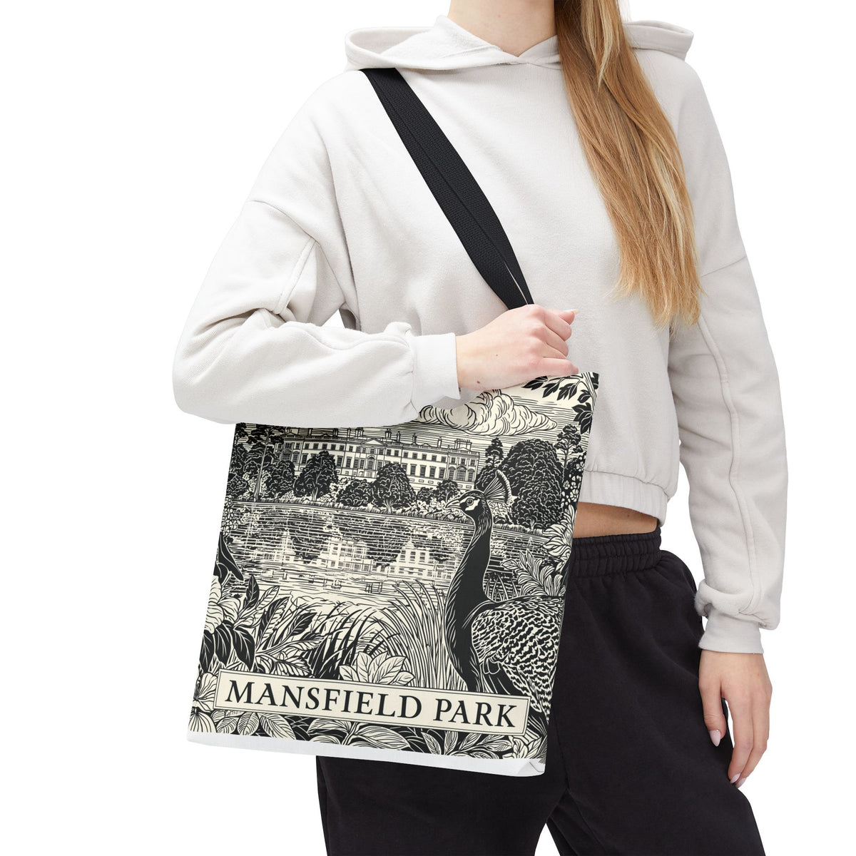 Mansfield Park Vintage Illustration Tote Bag