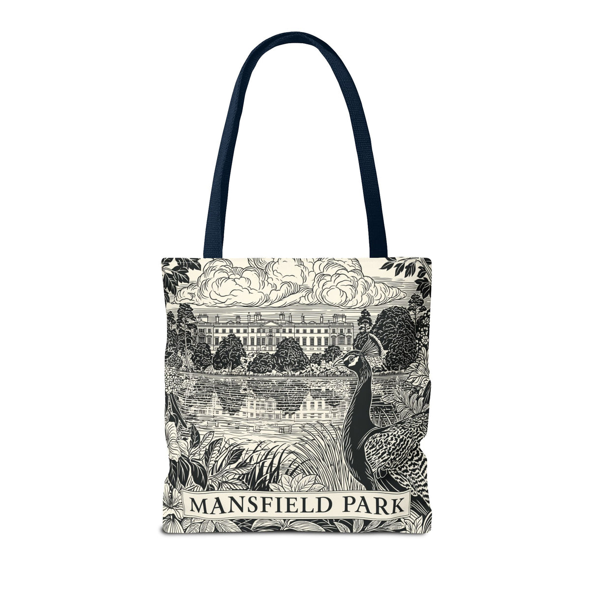 Mansfield Park Vintage Illustration Tote Bag