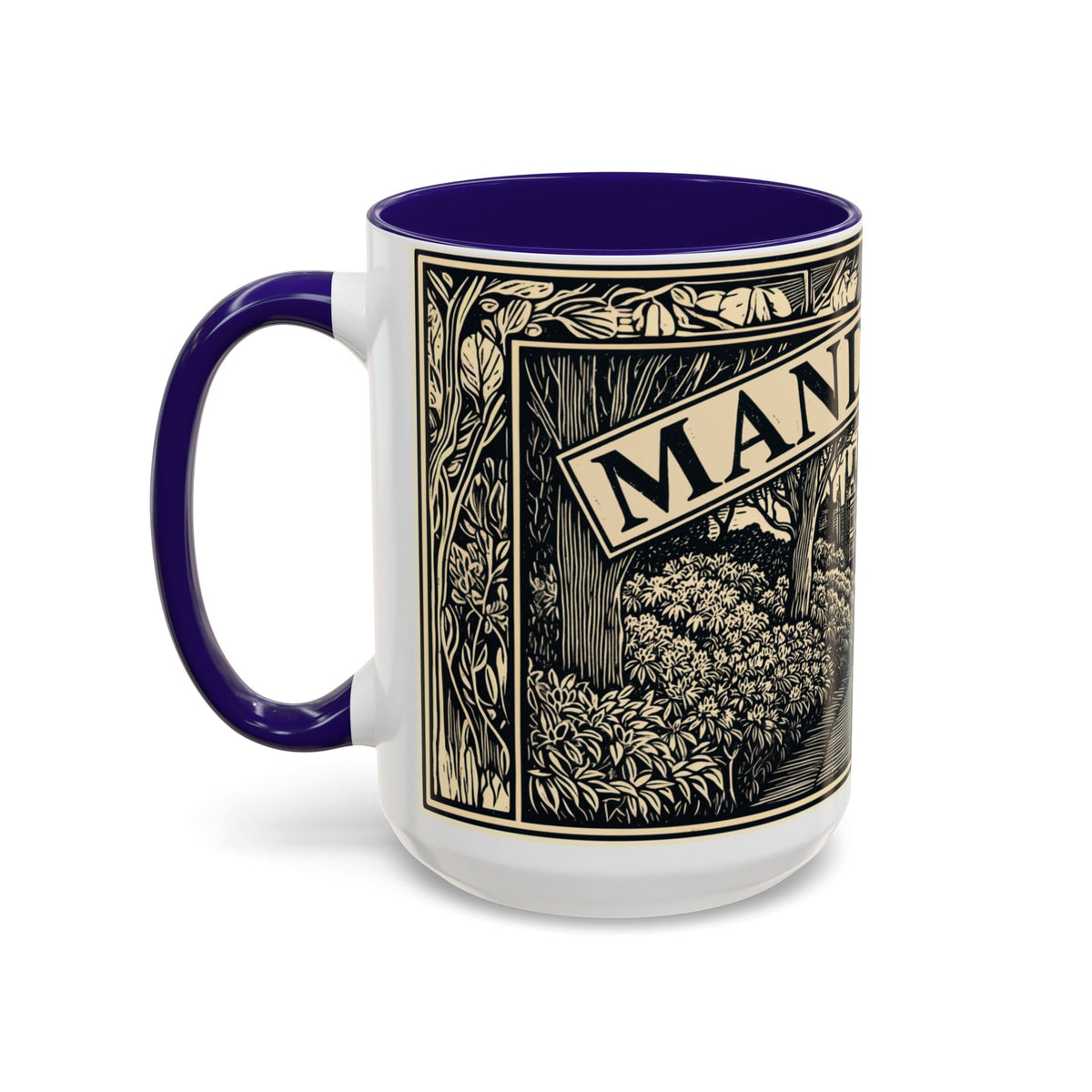 Manderley Estate Illustration Mug | Ceramic Coffee Cup
