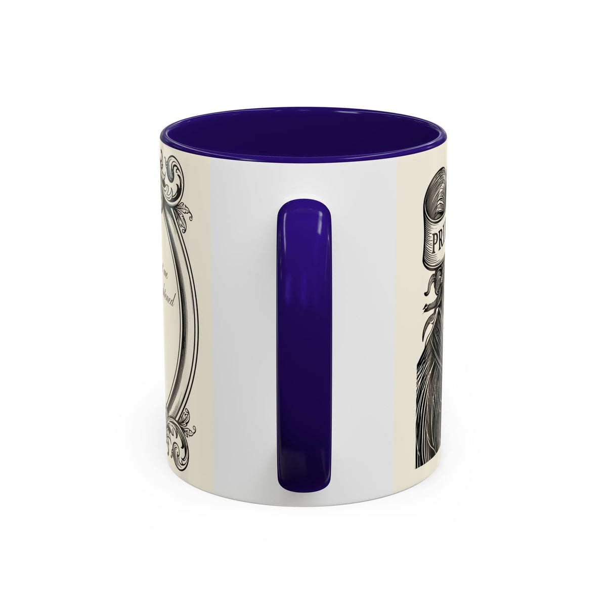 Quote from Pride & Prejudice Vintage Floral Mug — “Pride & Prejudice” Ceramic Book Lover Mug (11oz/15oz)