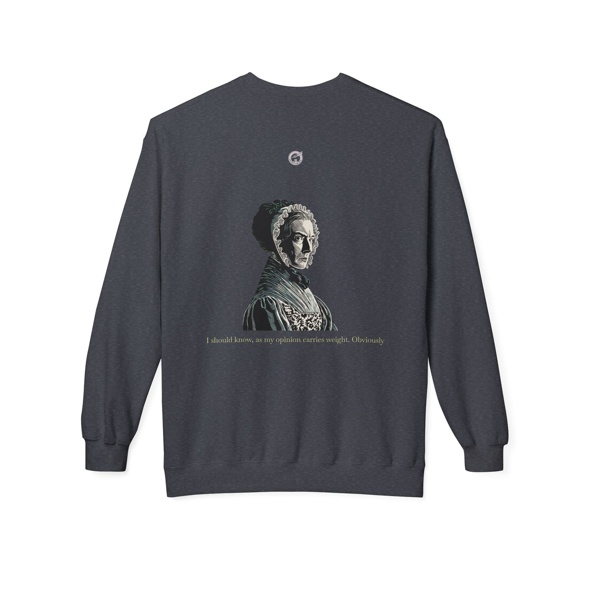 Pianoforte Comfort Sweatshirt — 'I Should Have Been a Great Proficient' Graphic Crewneck