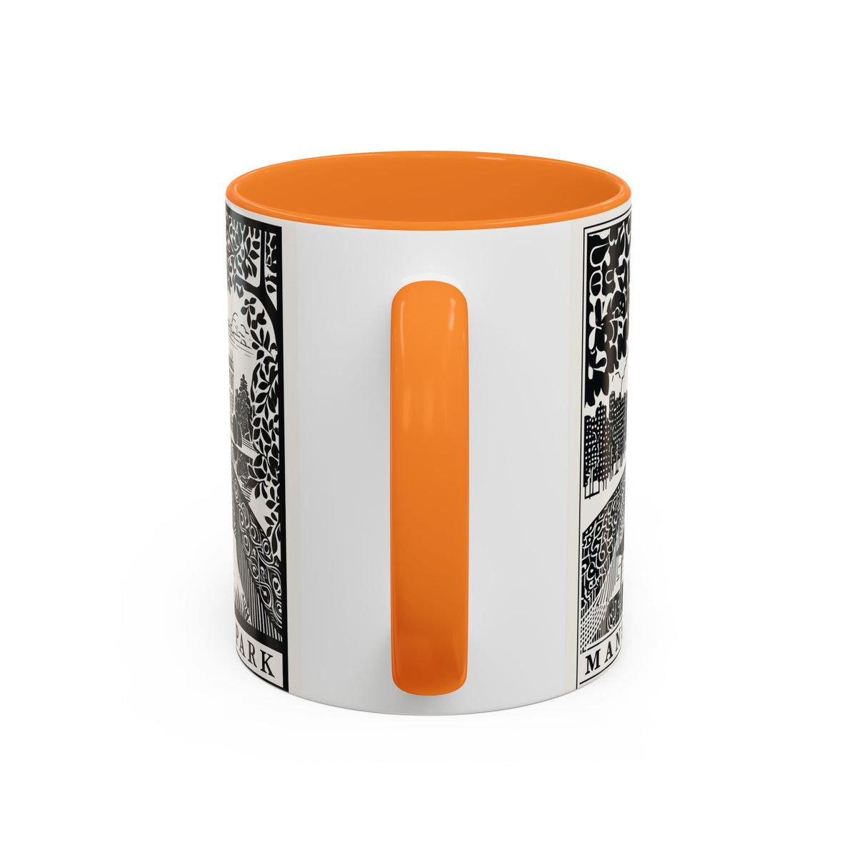 Mansfield Park Peacock Illustration Mug | Vintage Etching Wraparound