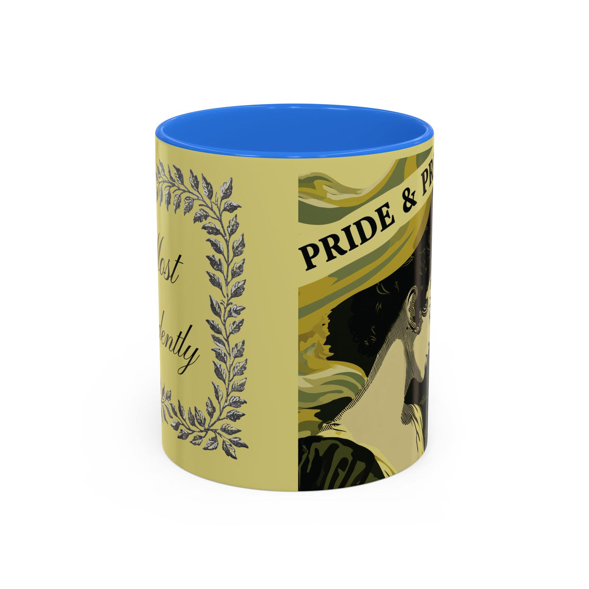 Pride & Prejudice Ceramic Mug – Jane Austen Vintage Romance Coffee Cup