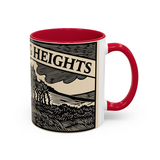 Wuthering Heights Coffee Mug | Emily Brontë Literary Design Mug