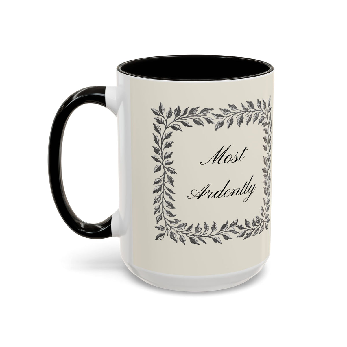 Pride & Prejudice Ceramic Mug – Jane Austen Vintage Romance Coffee Cup