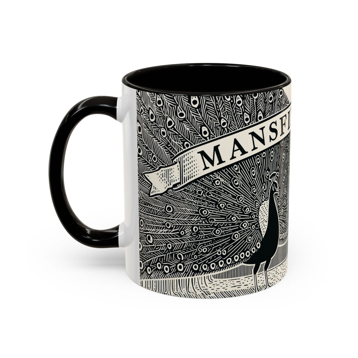 Mansfield Park illustration Mug | Peacock & Estate ceramic mug