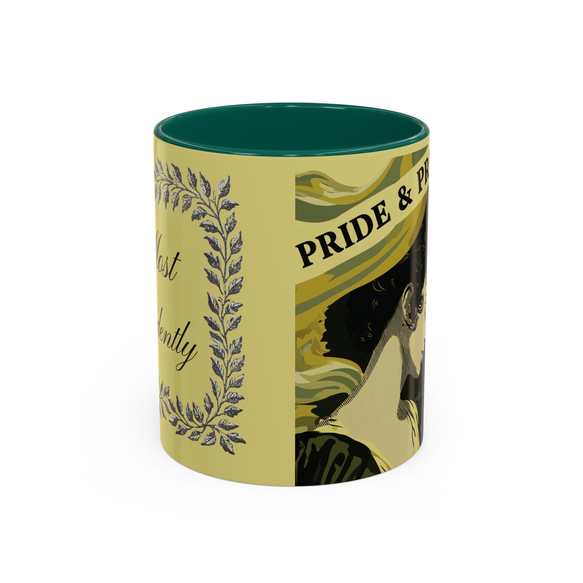 Pride & Prejudice Ceramic Mug – Jane Austen Vintage Romance Coffee Cup