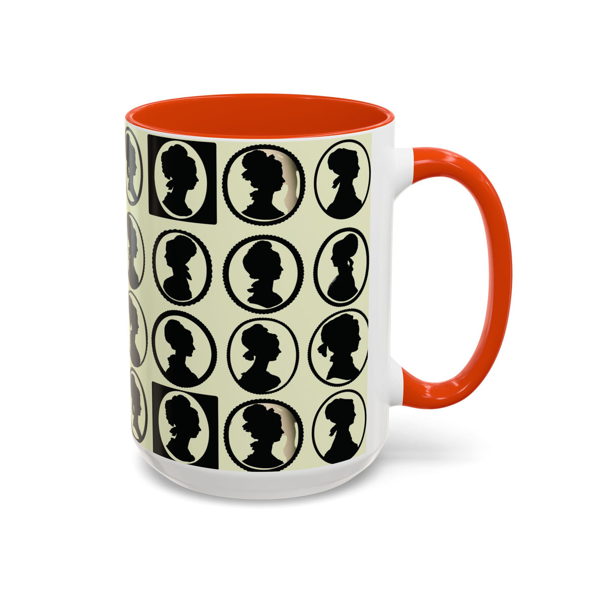 Mansfield Park Peacock Illustration Mug | Vintage Etching Wraparound