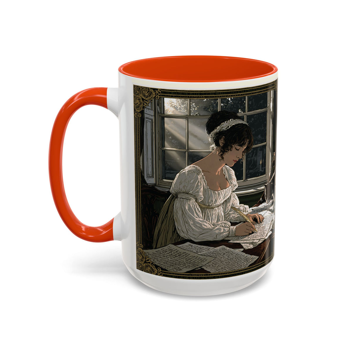 Jane Austen Quote Mug — “Every woman should write...” (11oz & 15oz)