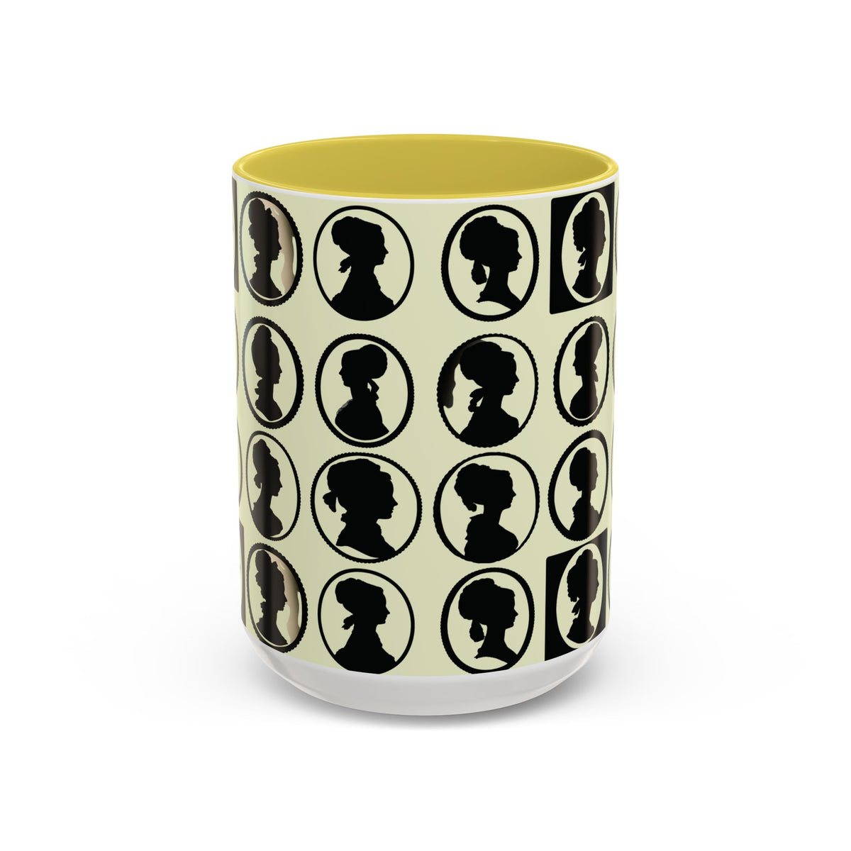 Mansfield Park Peacock Illustration Mug | Vintage Etching Wraparound