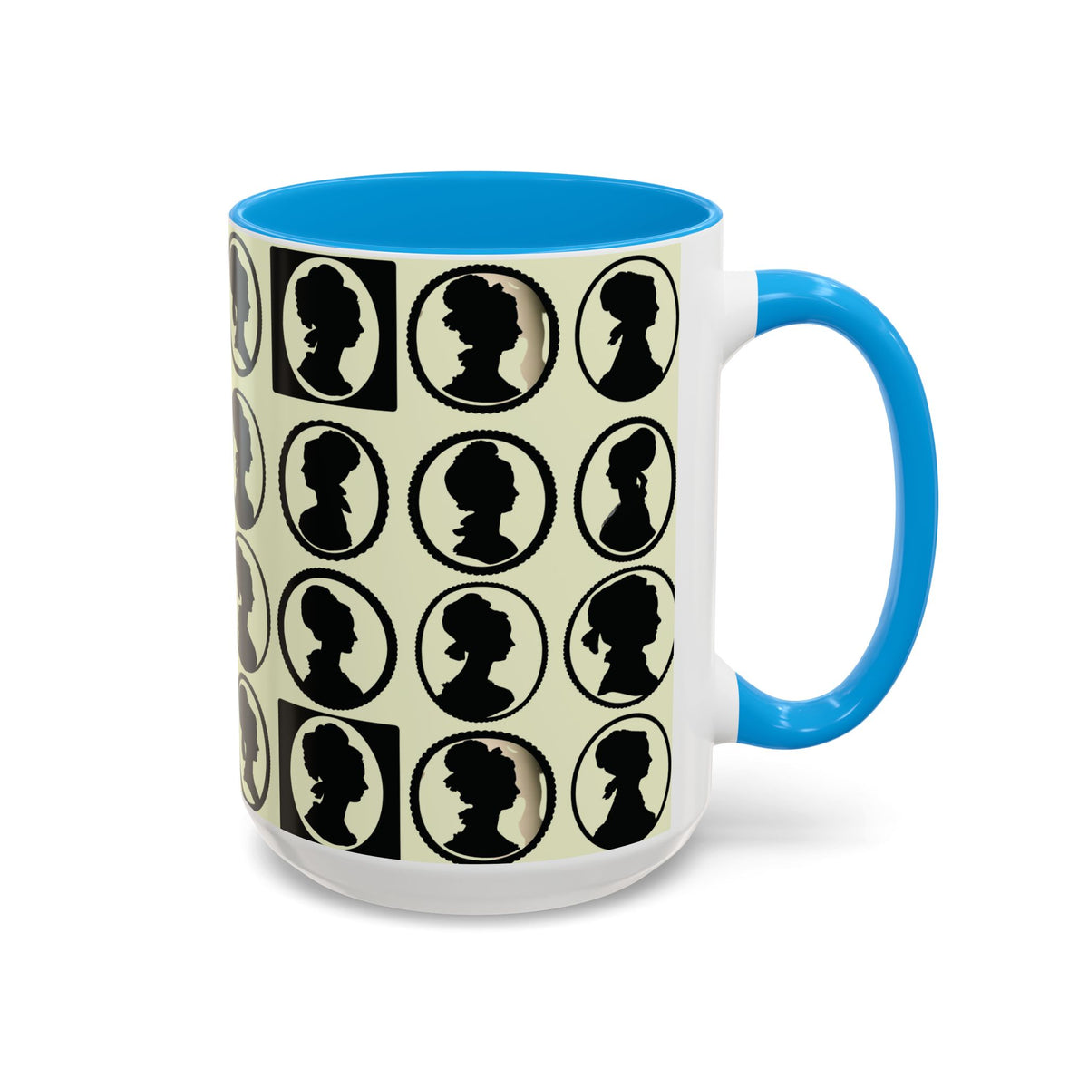 Mansfield Park Peacock Illustration Mug | Vintage Etching Wraparound
