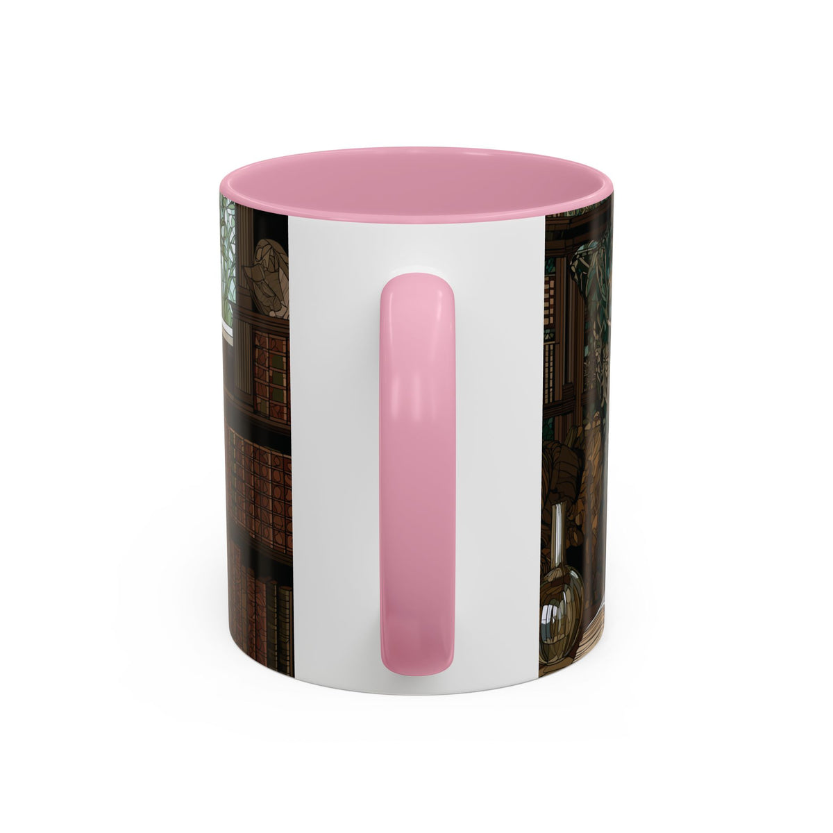 Cozy Reading Nook Cat Mug | Ceramic Coffee Cup 11oz 15oz