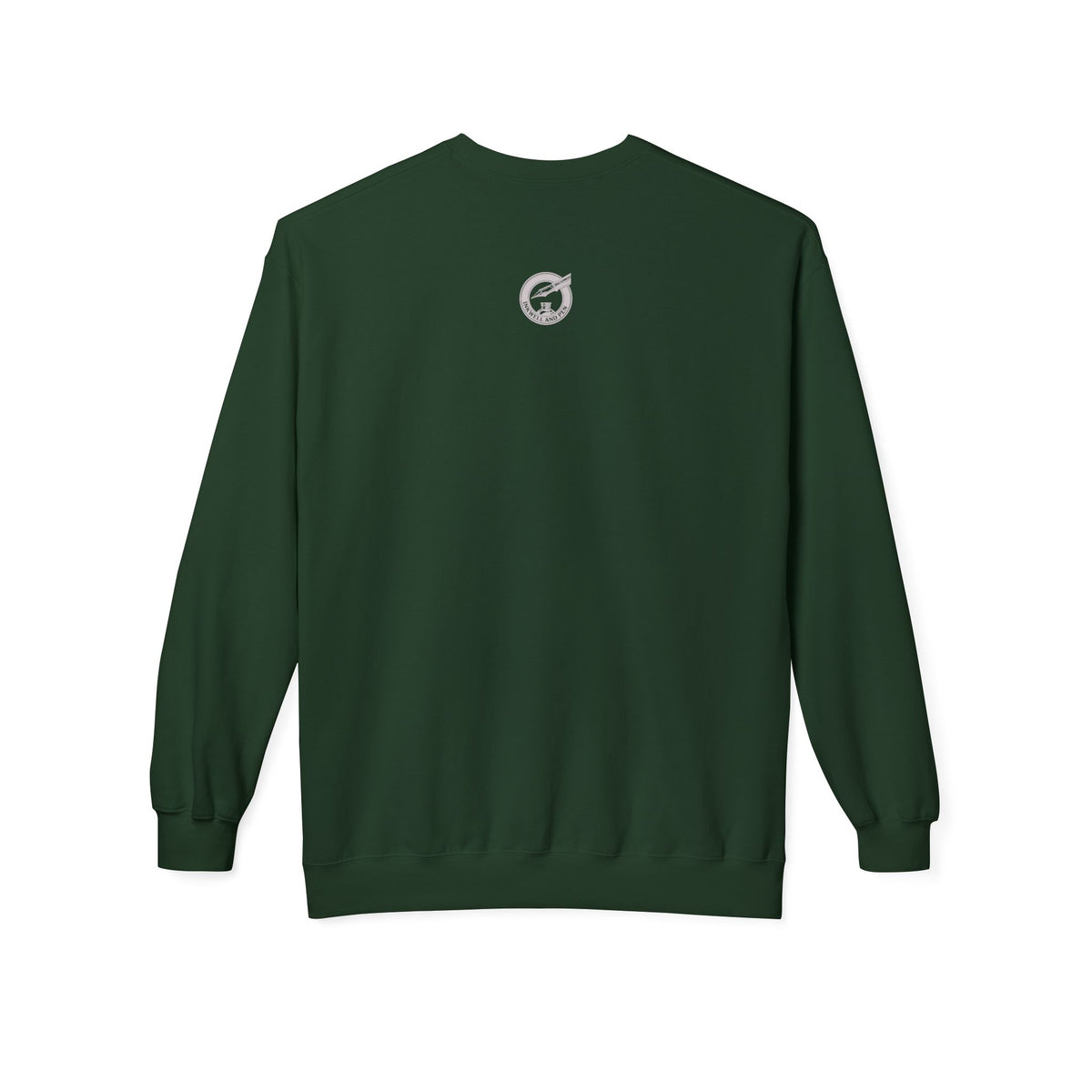 Jane Austen Portrait Crewneck Sweatshirt — "Birthdate" Cameo Silhouette Literary Sweatshirt