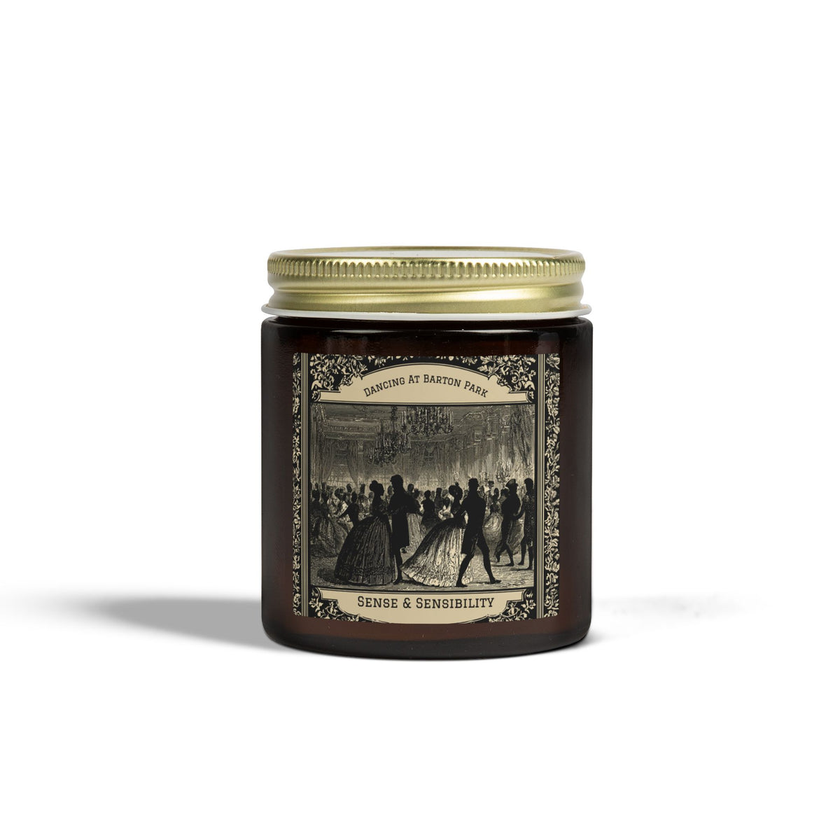 Soy Wax Candle — 'Sense & Sensibility' Vintage Jar (4oz & 9oz)