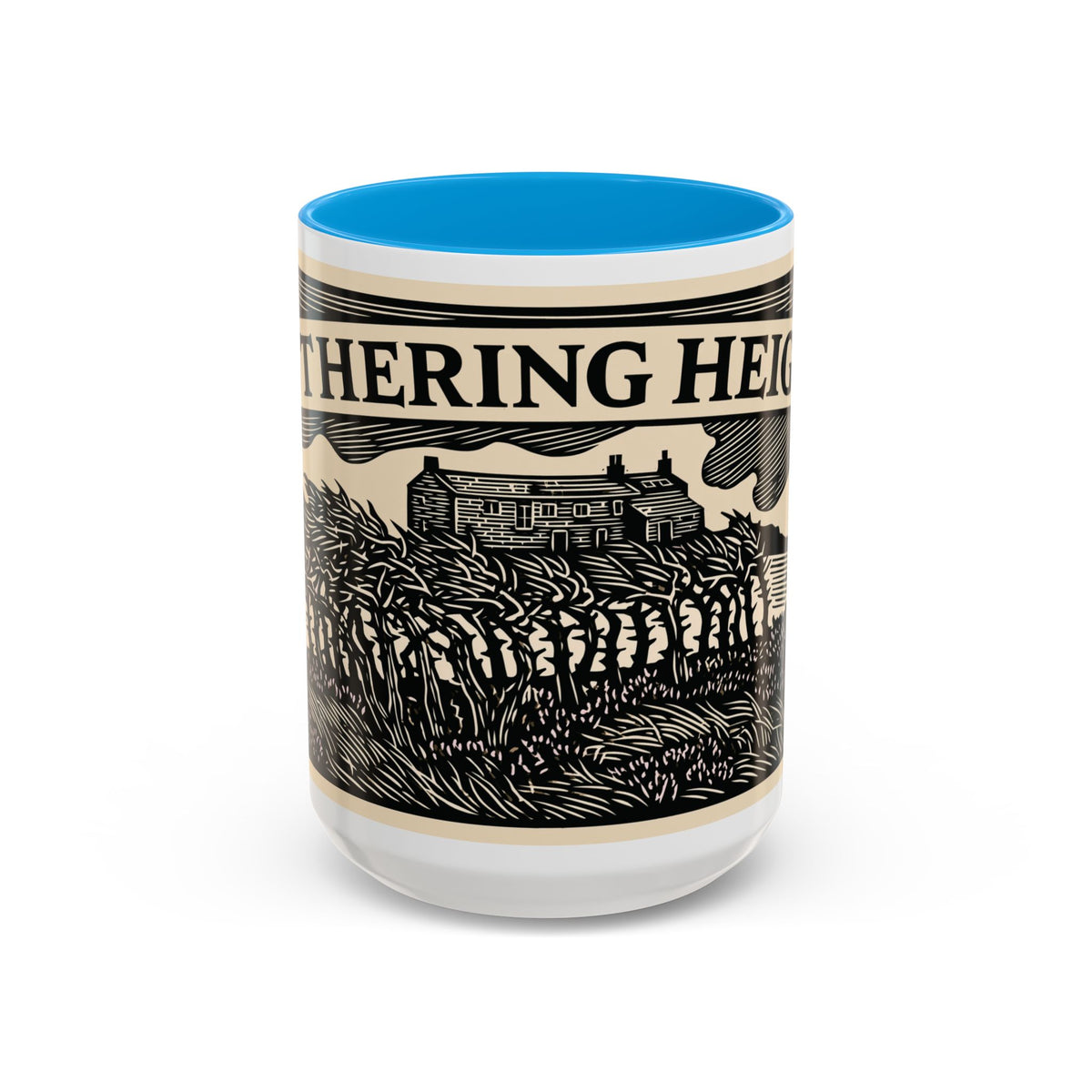 Wuthering Heights Coffee Mug | Emily Brontë Literary Design Mug