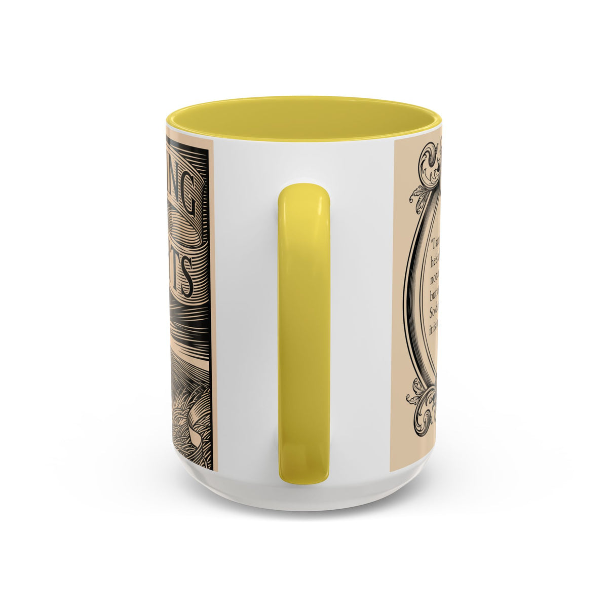 Wuthering Heights Literary Ceramic Mug — Classic Book Cover Coffee Cup (11oz/15oz)