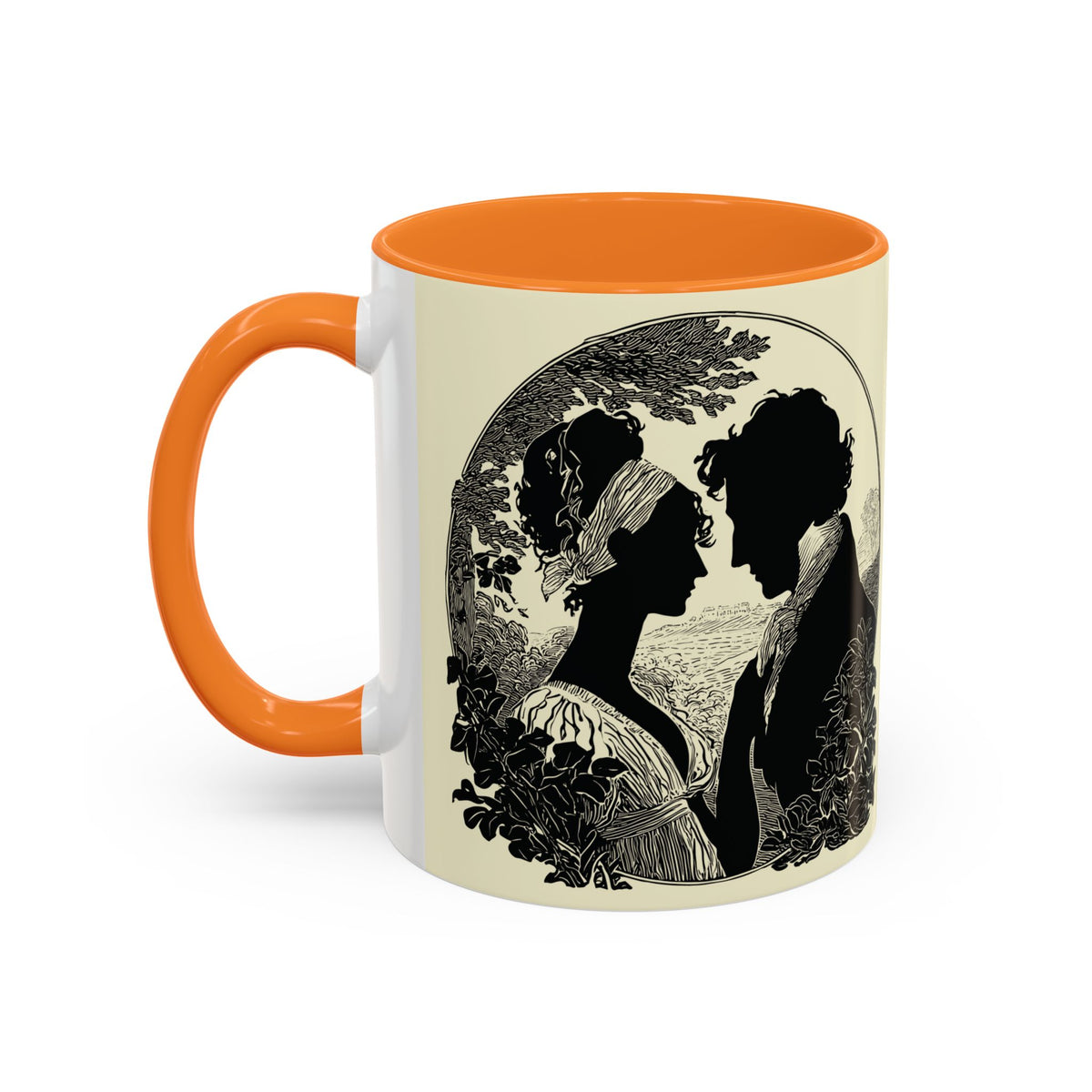 Most Ardently Floral Coffee Mug — Vintage Romantic Quote Mug (11oz & 15oz)