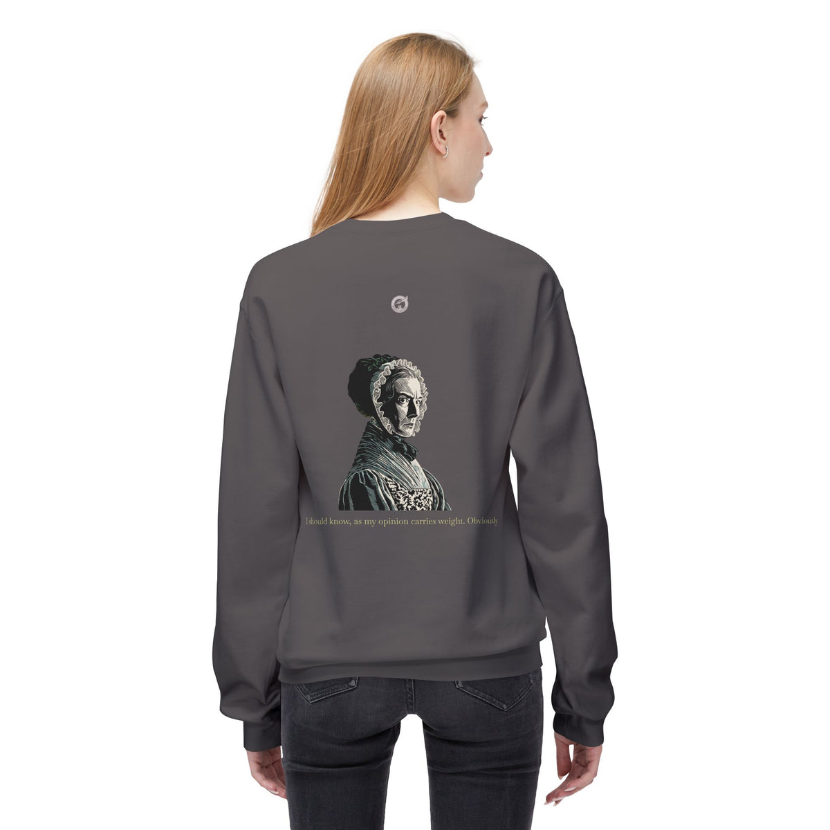 Pianoforte Comfort Sweatshirt — 'I Should Have Been a Great Proficient' Graphic Crewneck