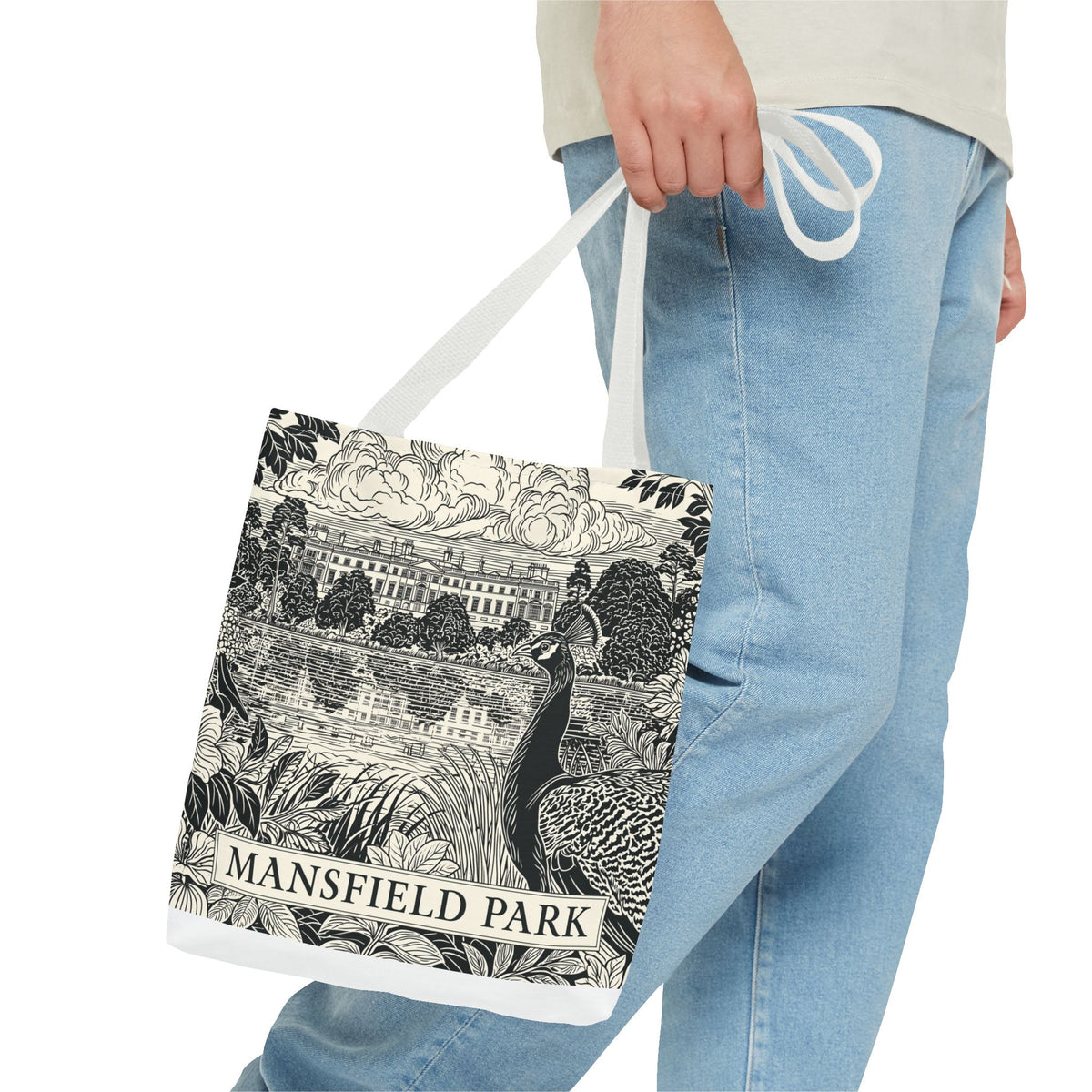 Mansfield Park Vintage Illustration Tote Bag