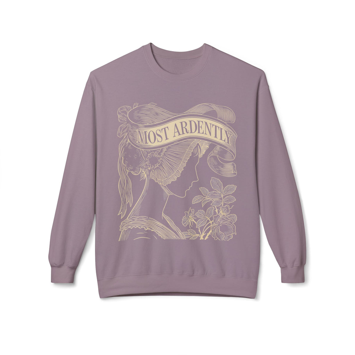 Most Ardently Vintage Floral Crewneck Sweatshirt