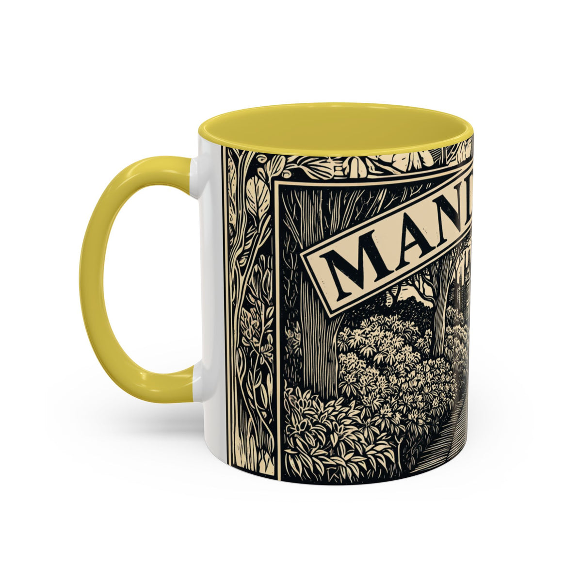 Manderley Estate Illustration Mug | Ceramic Coffee Cup
